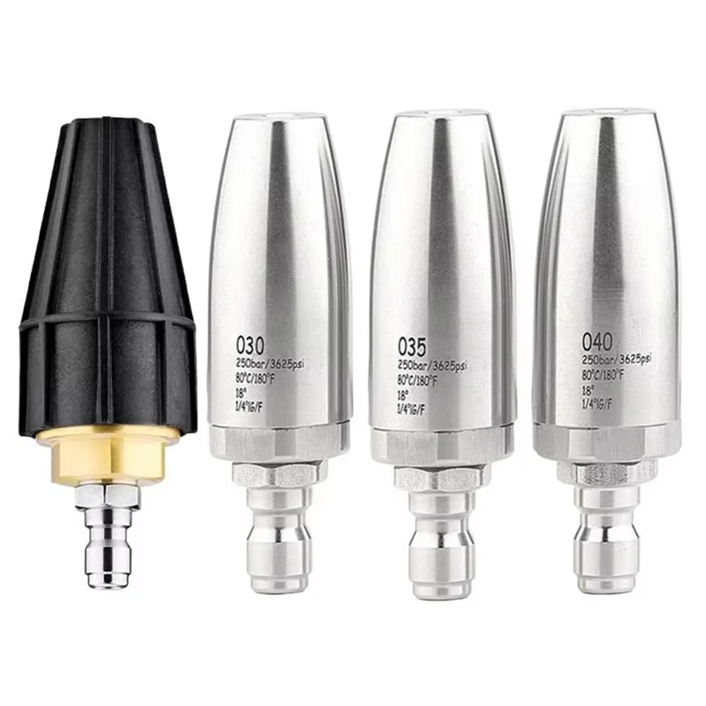Pressure Washer Tips Turbo Nozzle for Cleaning Compatible with Universal