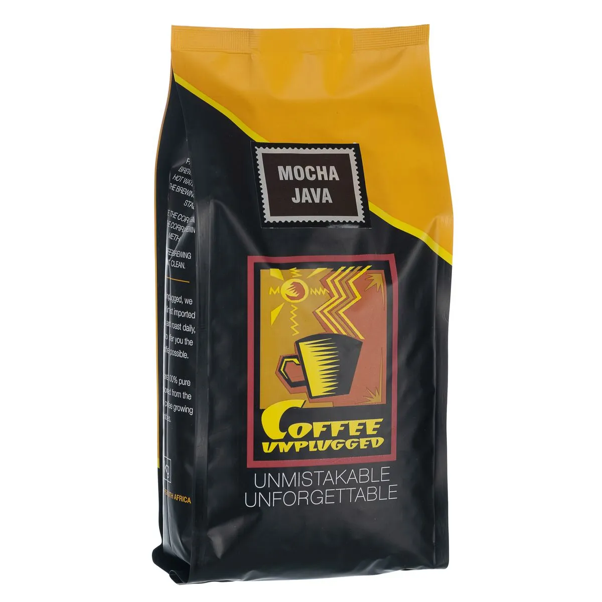 Coffee Unplugged 1kg Mocha Java Beans