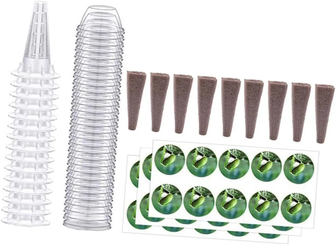 1Set Grow with Hydroponic Dome Planting Accessories for Optimal Root
