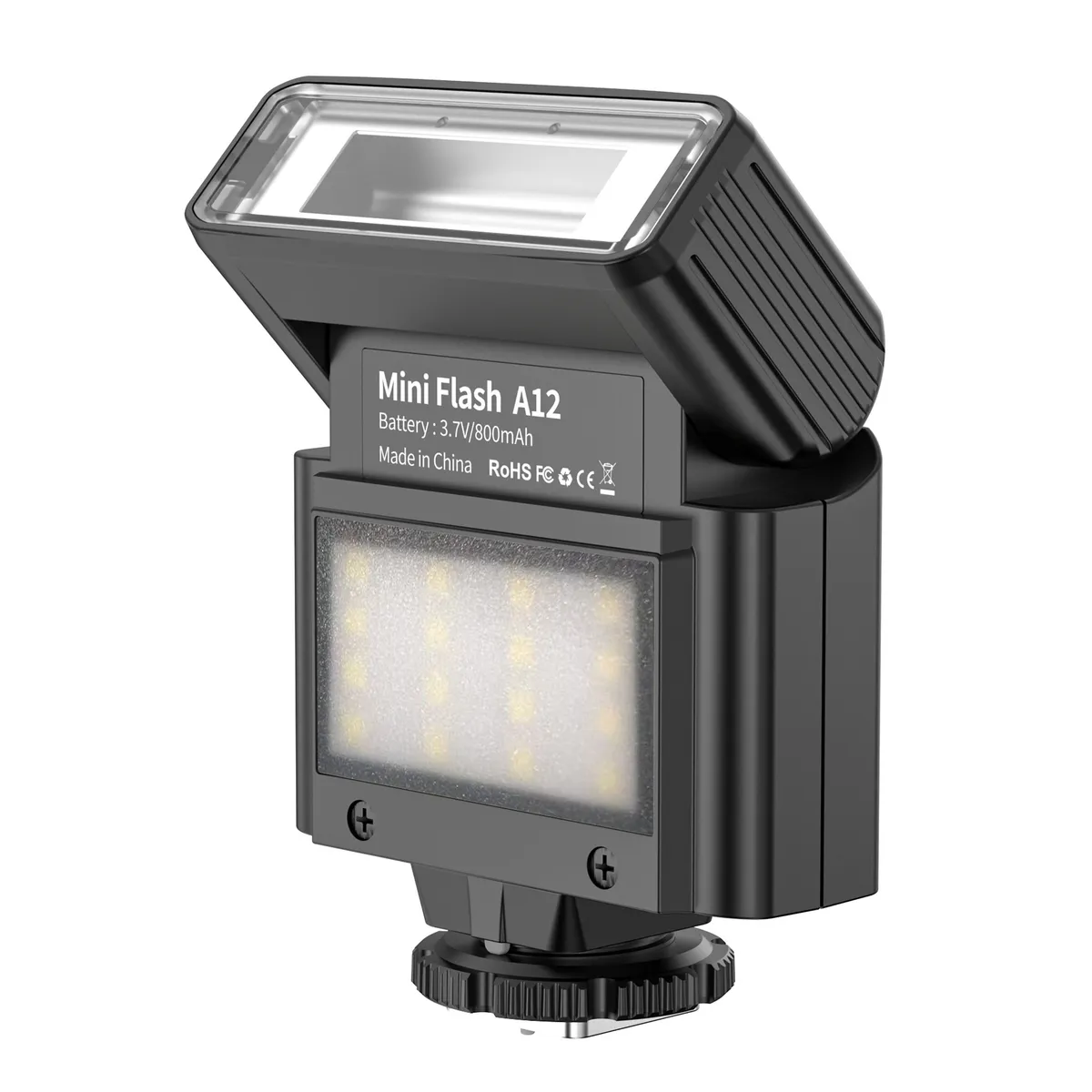 Sumvov On-Camera Speedlite Flash, LED Fill Light, 4 Adjustable Power Levels