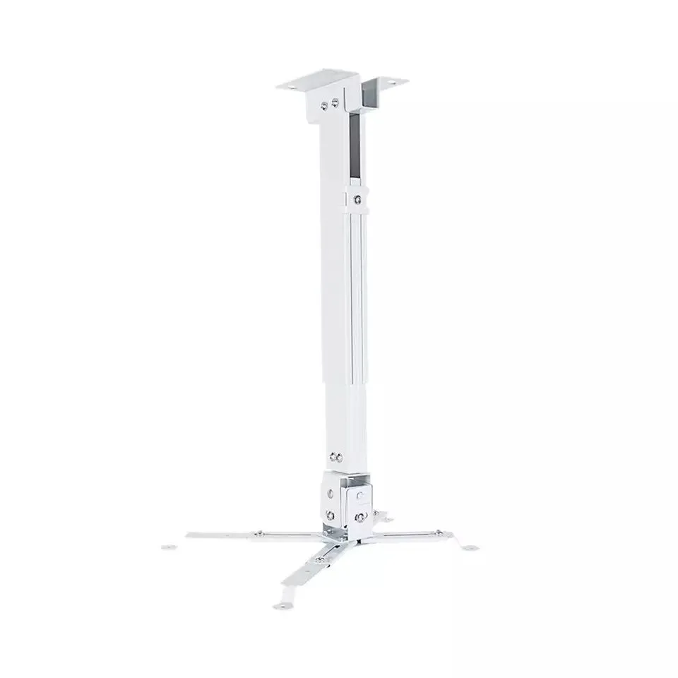 IronClad Universal Extending Ceiling Projector Mount Bracket - White
