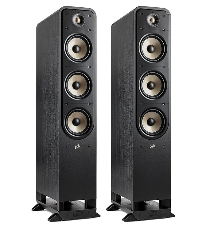 Polk Signature Elite ES60 Floor-Standing Tower Speakers (Pair) - Black