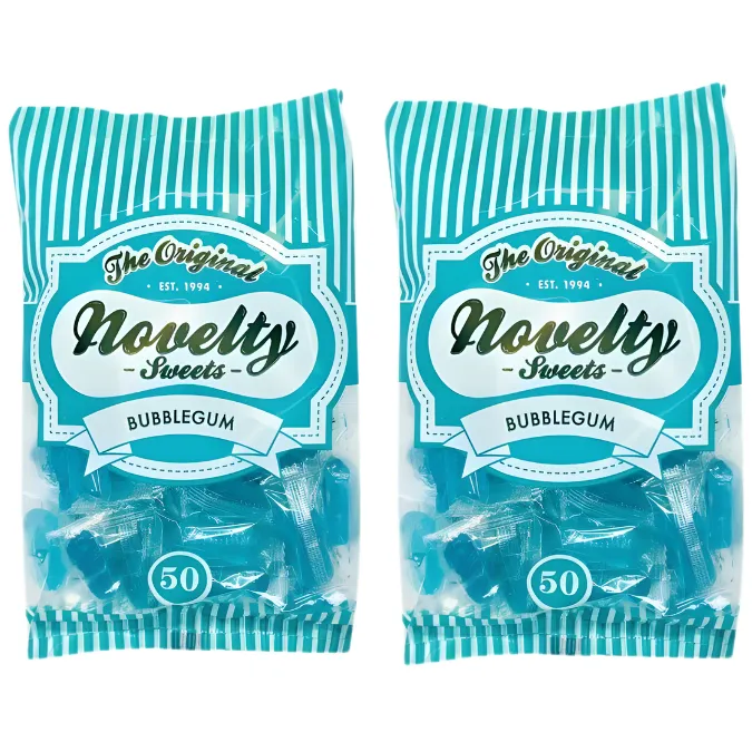 The Original Novelty Sweets Bubblegum - 255g (Pack of 2)