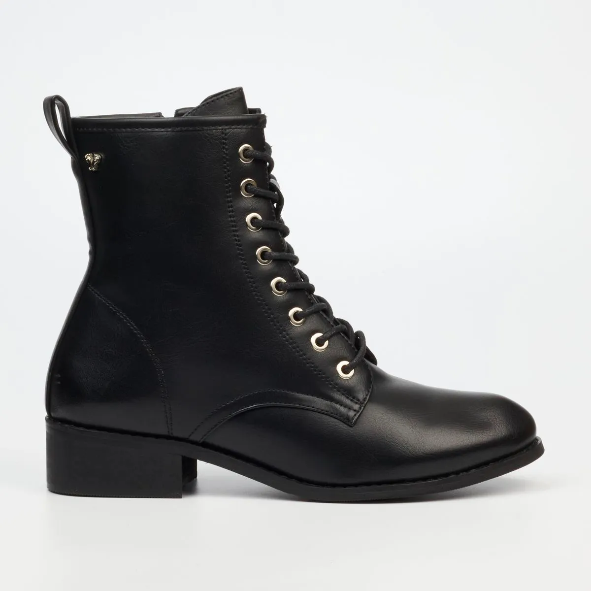 Butterfly Feet Tyler 2 Women Faux Leather Ankle Boots - Black