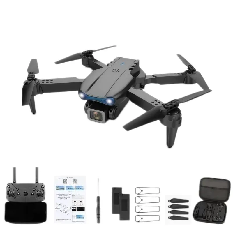 E99 - 4K Professional Rechargeable RC Drone With Dual camera - Black