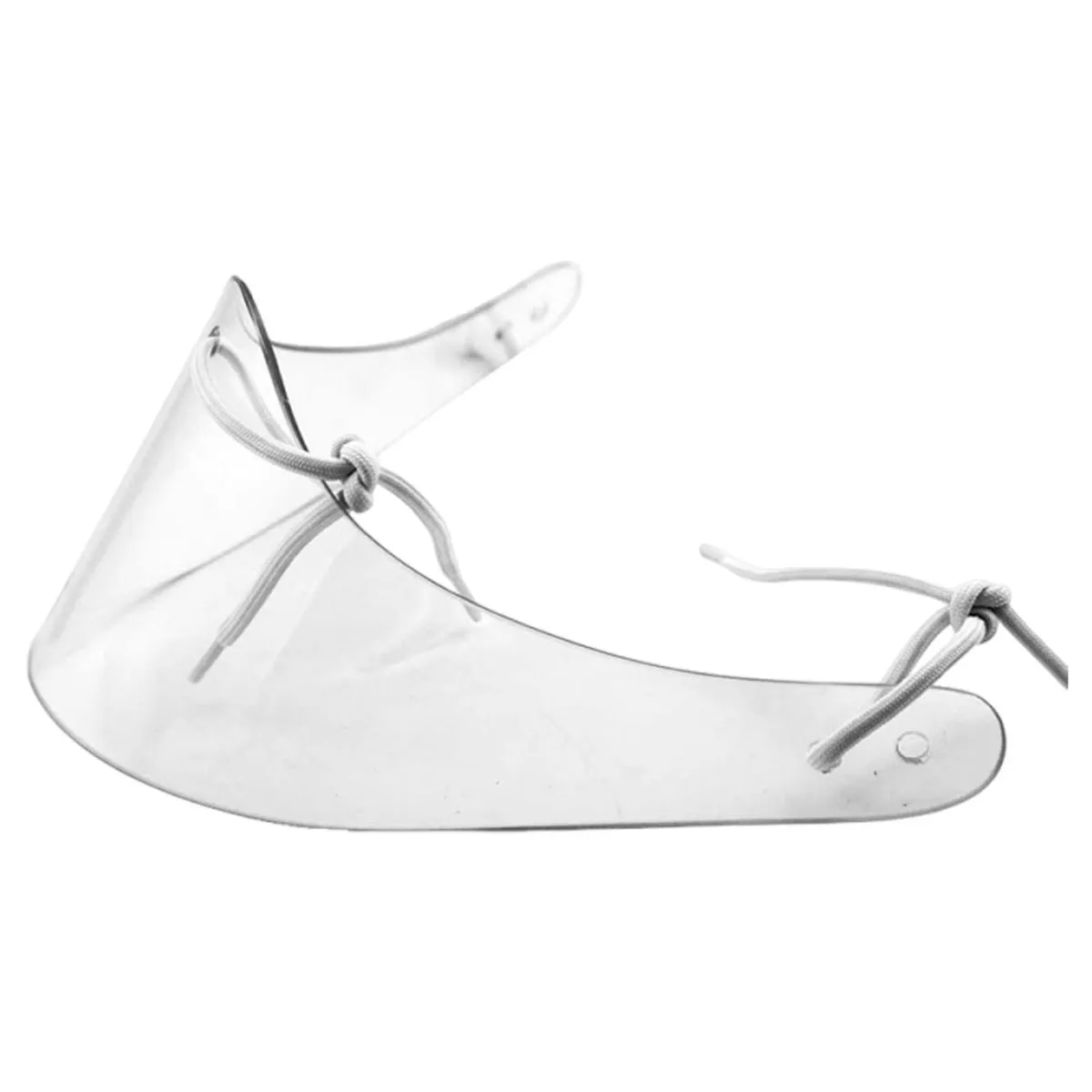 Hockey Neck Guard Clear Replacement Hockey Goalie Throat Protector for