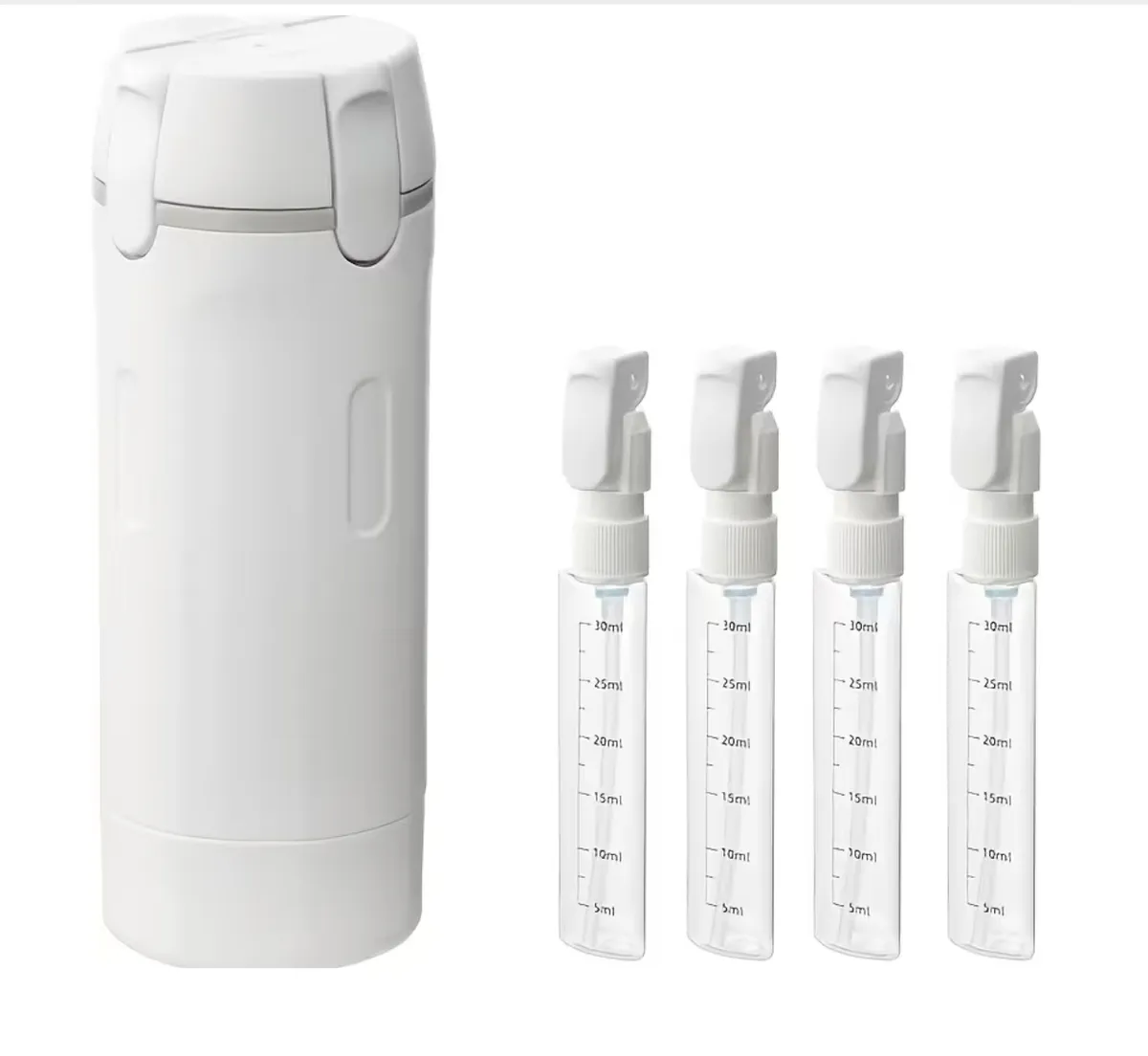 Travel Toiletries Bottle Refillable 4 in 1 Set - 120ml