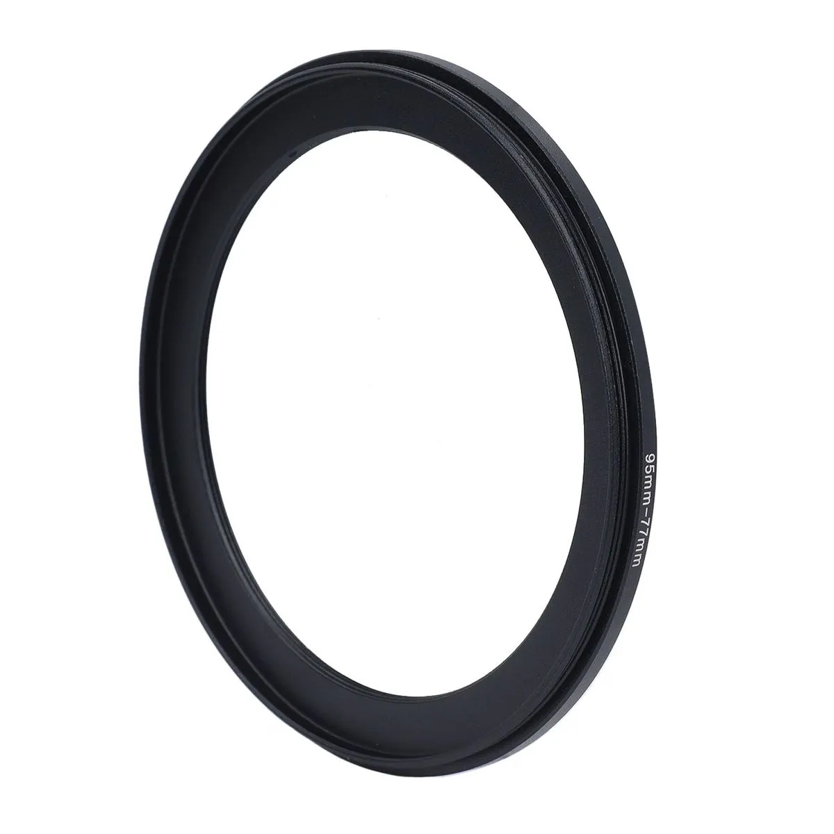 95-77mm Aluminum Alloy Step-Down Lens Filter Adapter Ring Fashion Jewelry