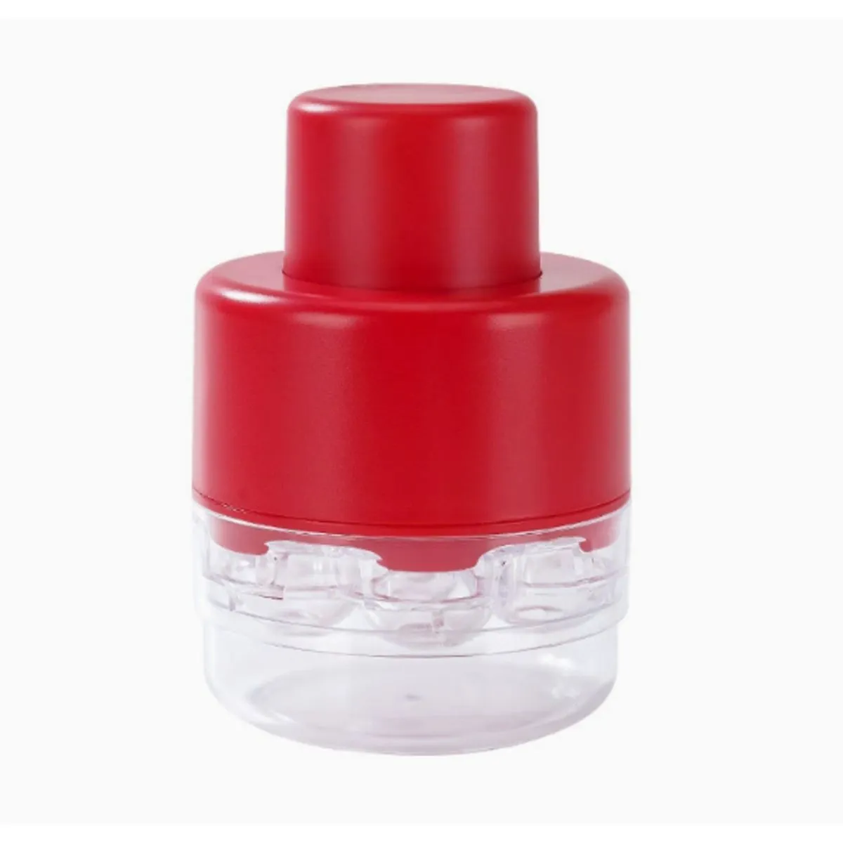 7 in 1 Cherry Pitter Tool One Press Fruit Corer Red