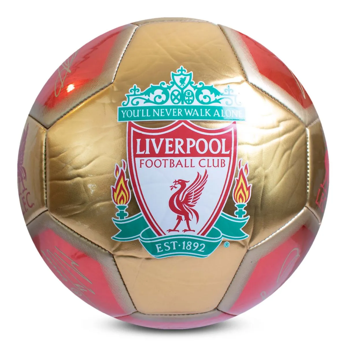Metallic Signature Liverpool Size 5 Football