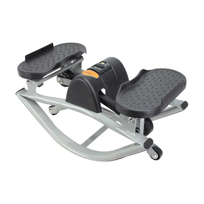 Mini Stepper,Lateral Rocking Workout Step Stepper-Black