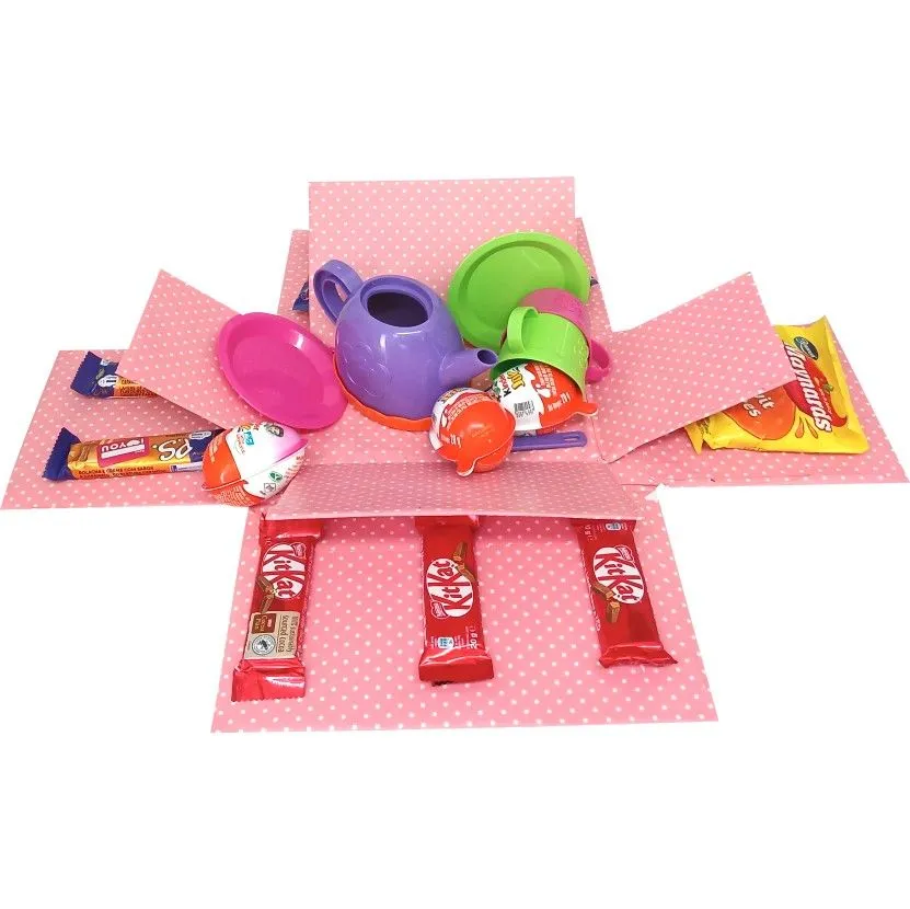 Mini Kitchen Pop | Toy & Chocolate Explosion Box | Gift Hamper