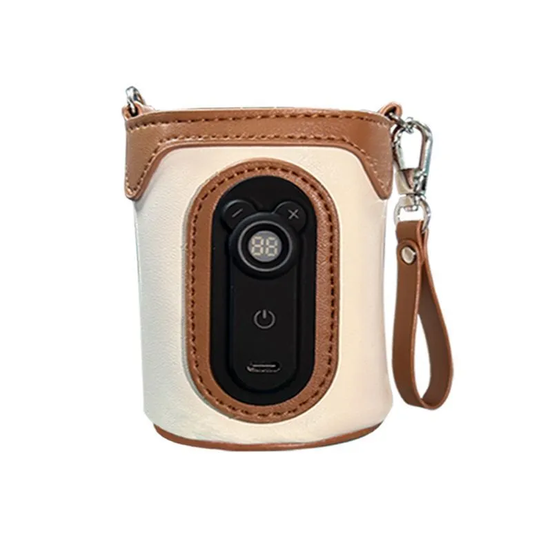 Portable Baby Bottle Warmer - Beige
