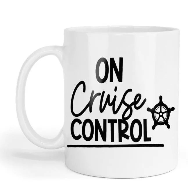 On Cruise Control Gamer Christmas Birthday Gaming Gift Mug
