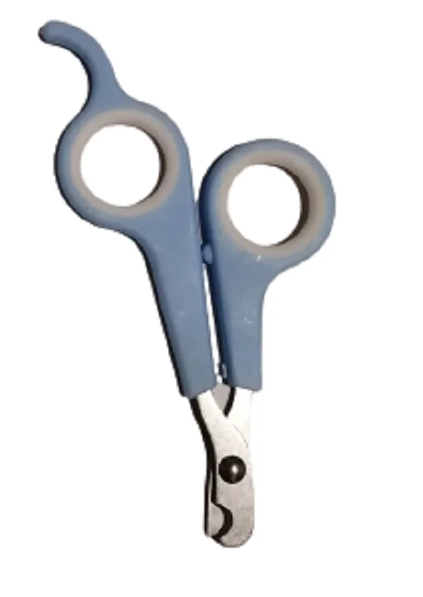 Pet Small Scissor Nail Clipper Trimmer Dog Cat - Blue