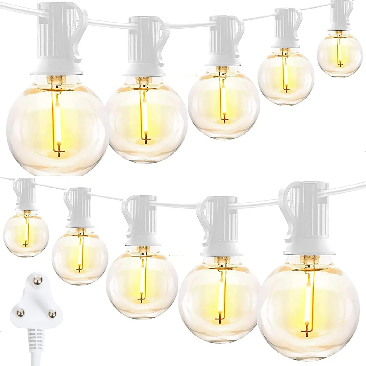 Stellar Lighting Warm White 32 LED Bulbs String Light - 10m Outdoor Garden