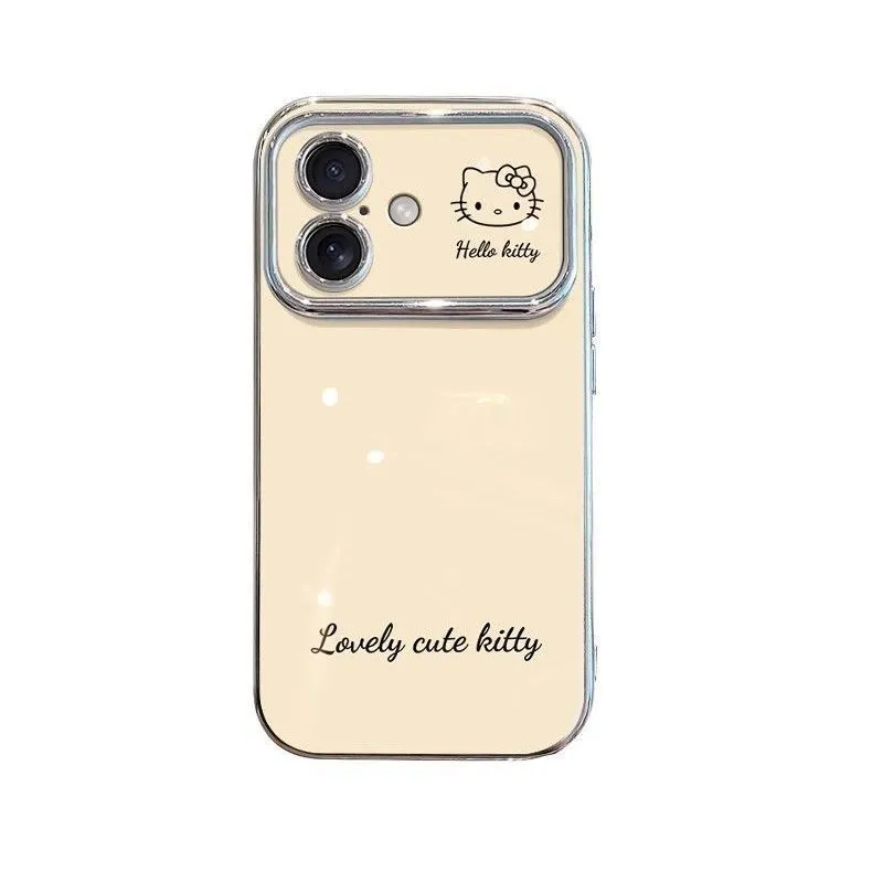 Frosted Large Window Cat Phone Case compatible with iPhone 17