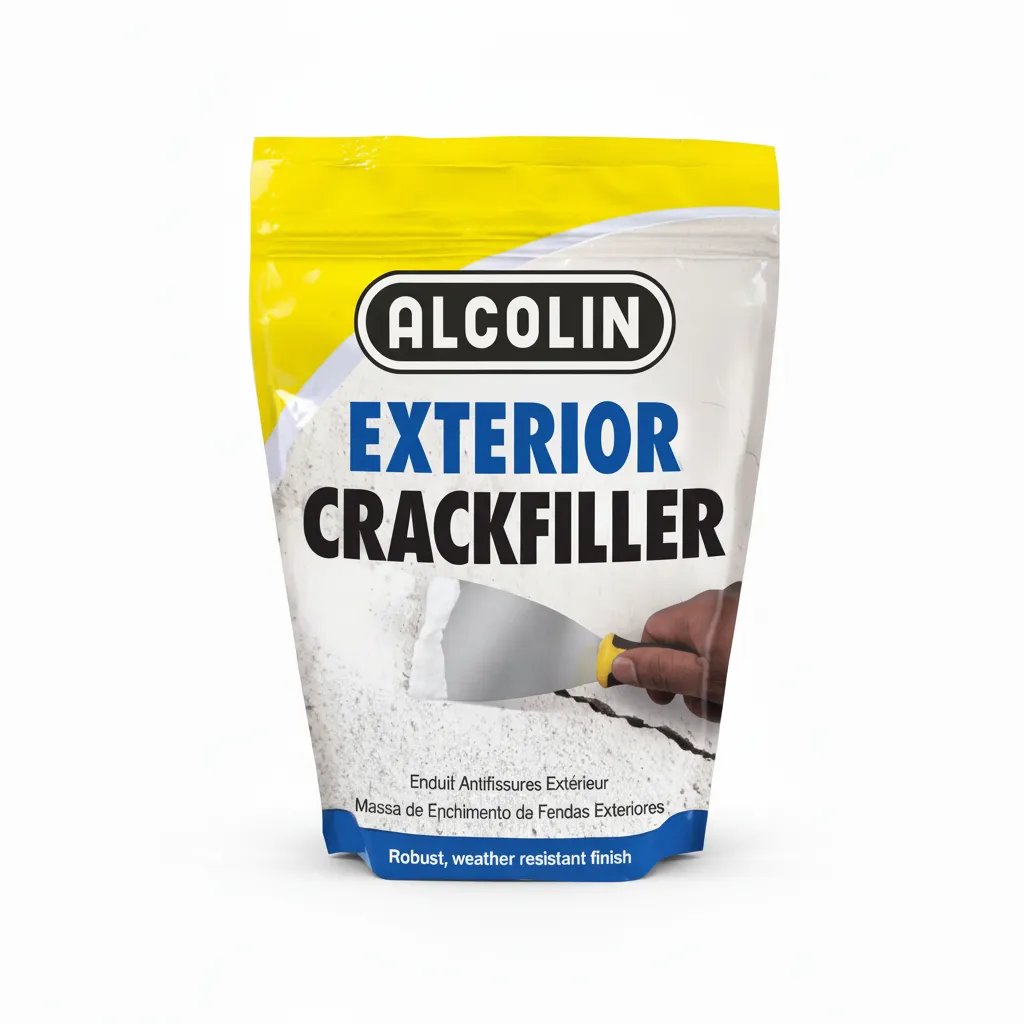 Alcolin Exterior Crack Filler 500g - Cement-Based Wall Repair