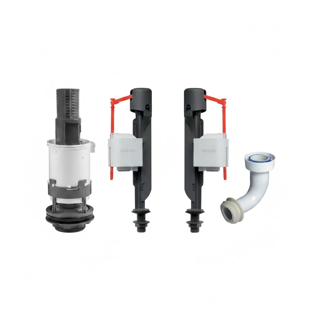2 Inch Flush Mechanism for Toilets - Easy Installation - 2 Pack