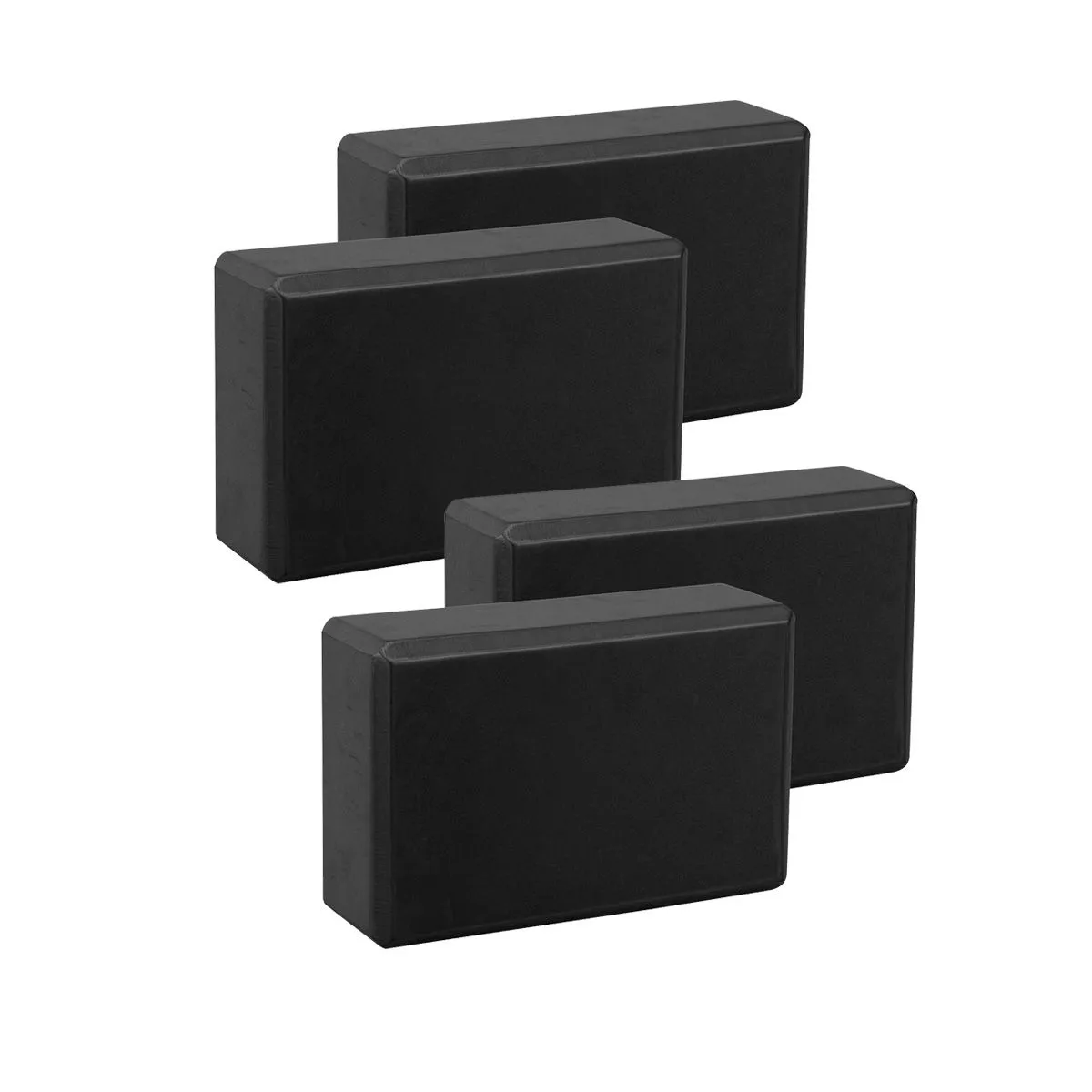 4Piece Yoga Blocks Gym Blocks, Exercise Workout Fitness Bricks for Pilates