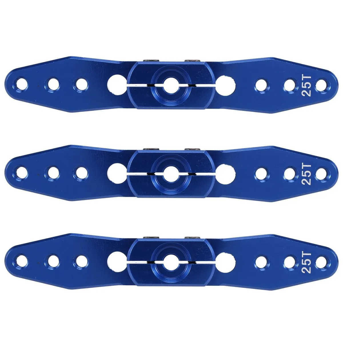 3PCS Aluminum Steering Servo Horn Arm 25T for 1/8 1/10 RC Car Boat