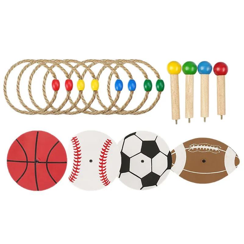 Sports Outdoor Ball Games Children's Sisal Rope Loop Puzzle Toys