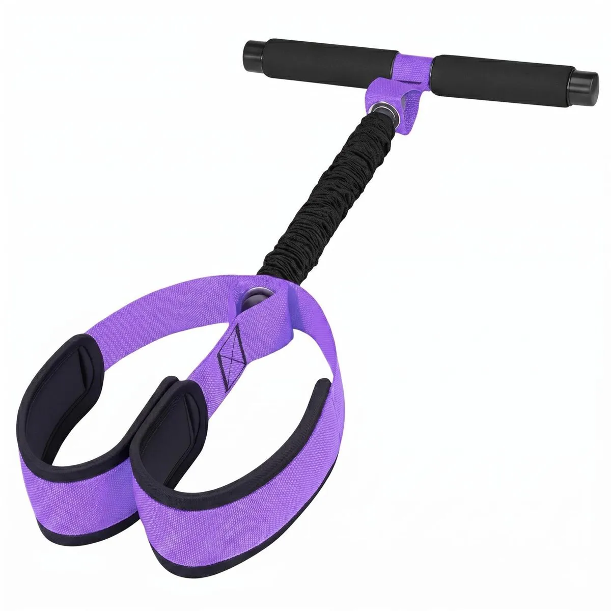 Home Gym Pedal Resistance Band - Elastic Arm Waist and Leg Workout Tool