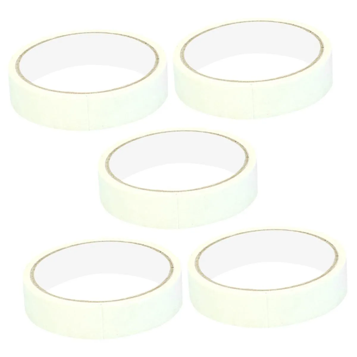 5rolls DIY Masking Tapes of Self-Adhesive Tapes for Painting Decorating
