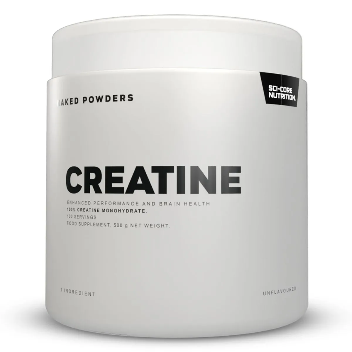 Creatine Monohydrate - 100 servings - Naked Powders