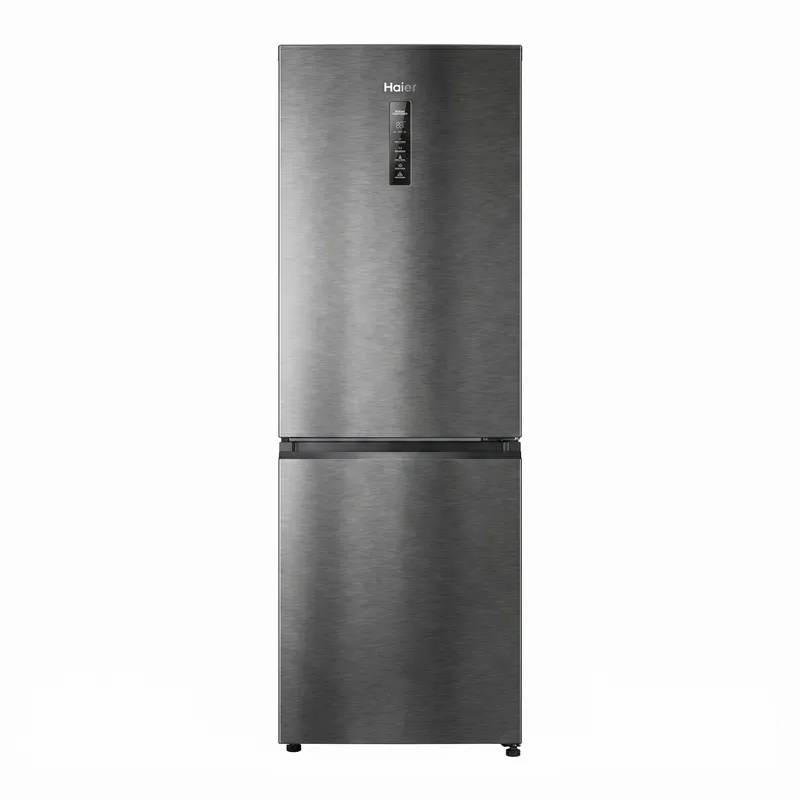 Haier 330L Bottom Freezer Fridge-Black