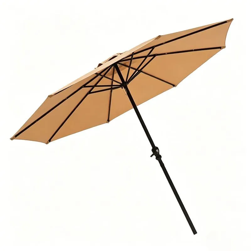 2.7m Patio Umbrella For Garden Outdoor Dining Shade