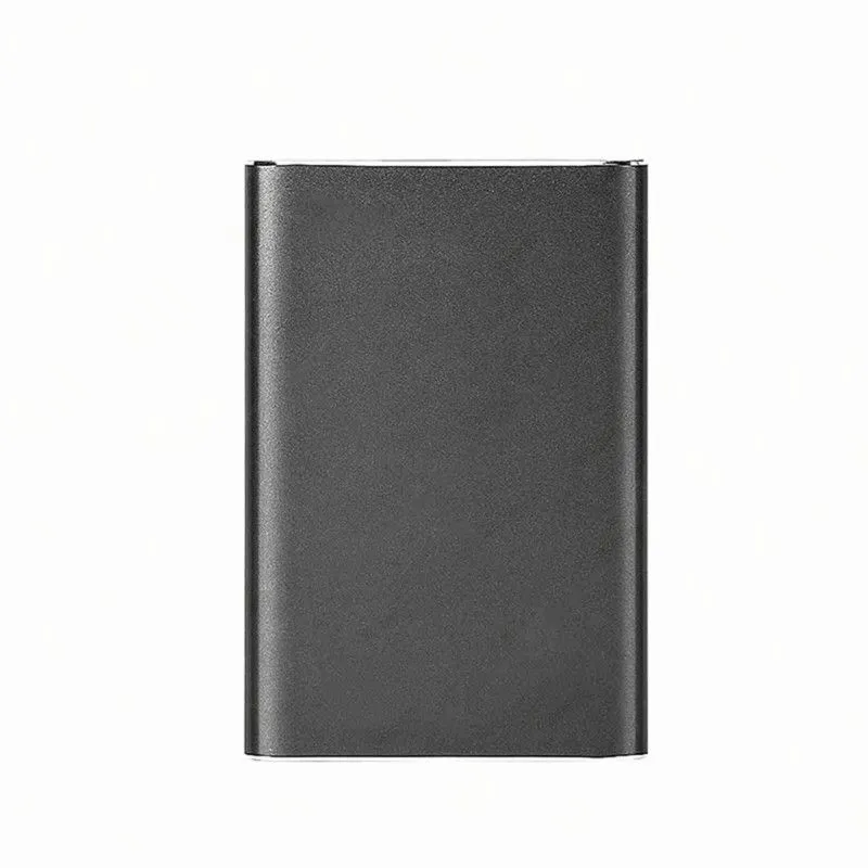 1TB Portable External HDD, USB 3.1 Type-C, Metal Casing - Black