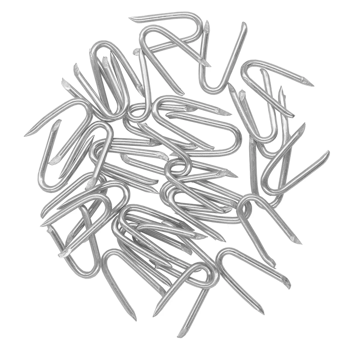 200 Pcs Steel Wire Fencing Staples U-Shaped Fasteners Nails