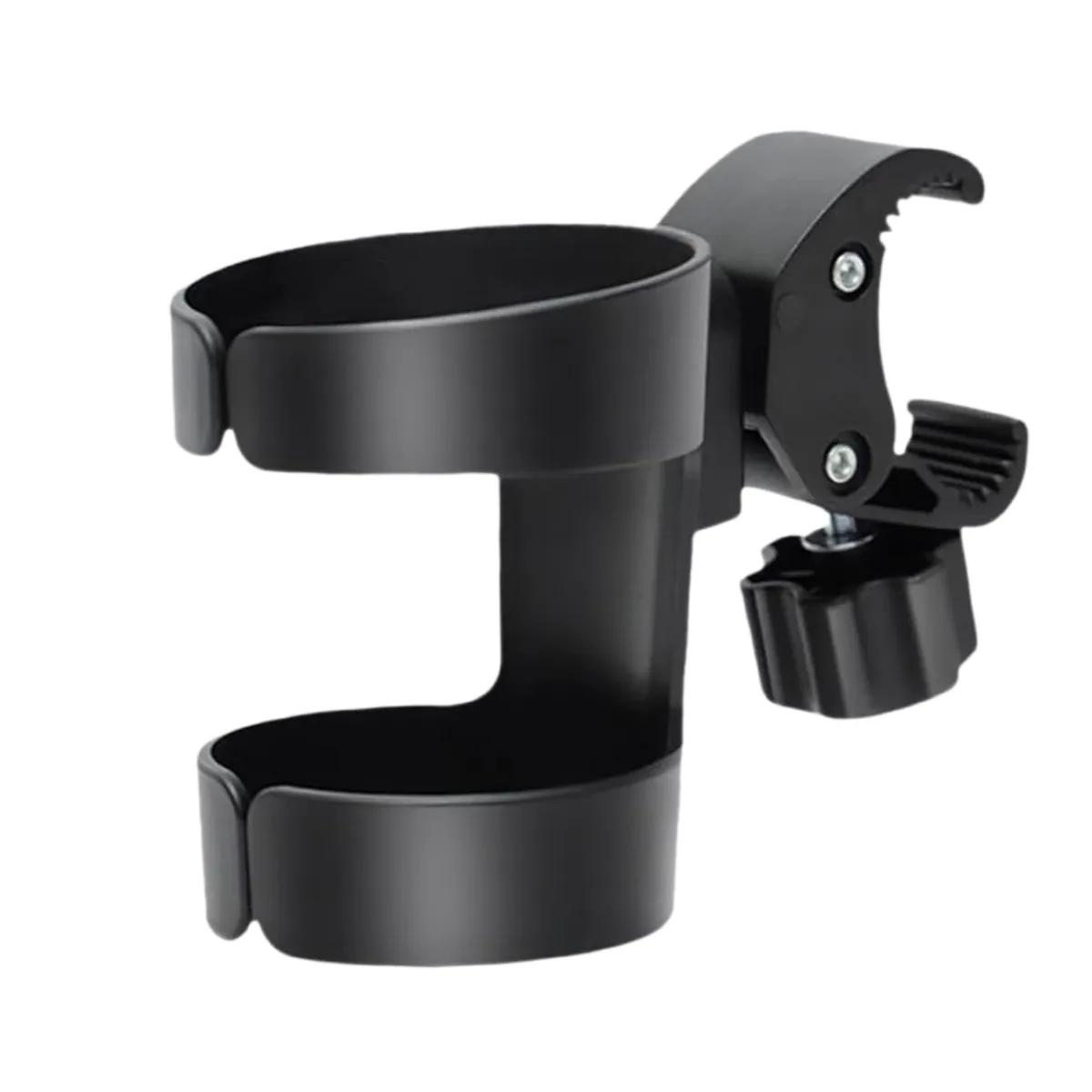 Stroller Cup Holder - 360 Rotation, Compatible with Strollers & Wheelchair