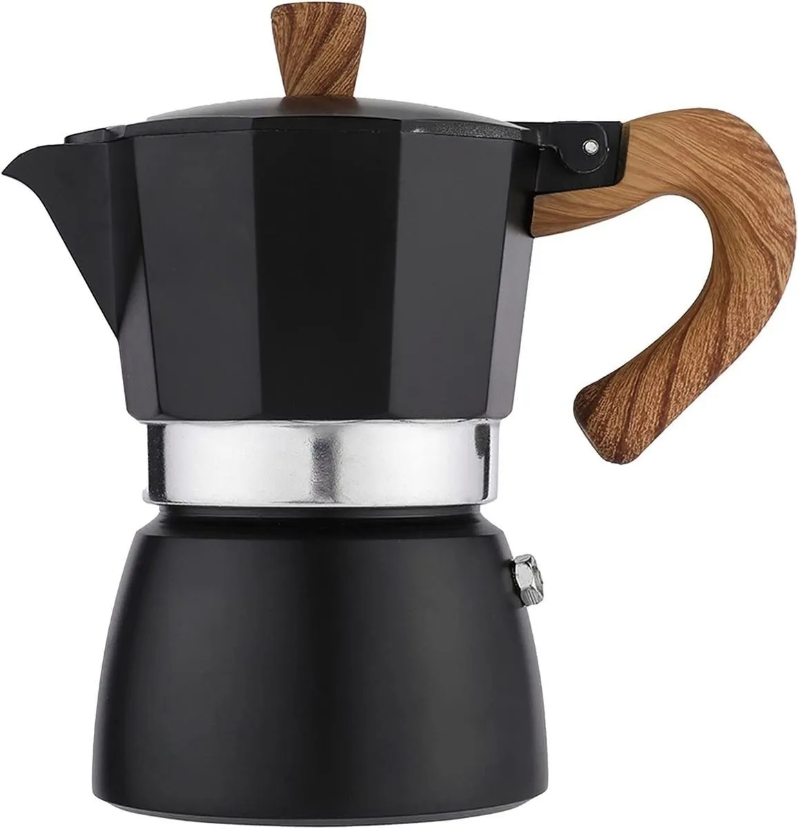 Moka Coffee Pot Stovetop Espresso Maker 300ml