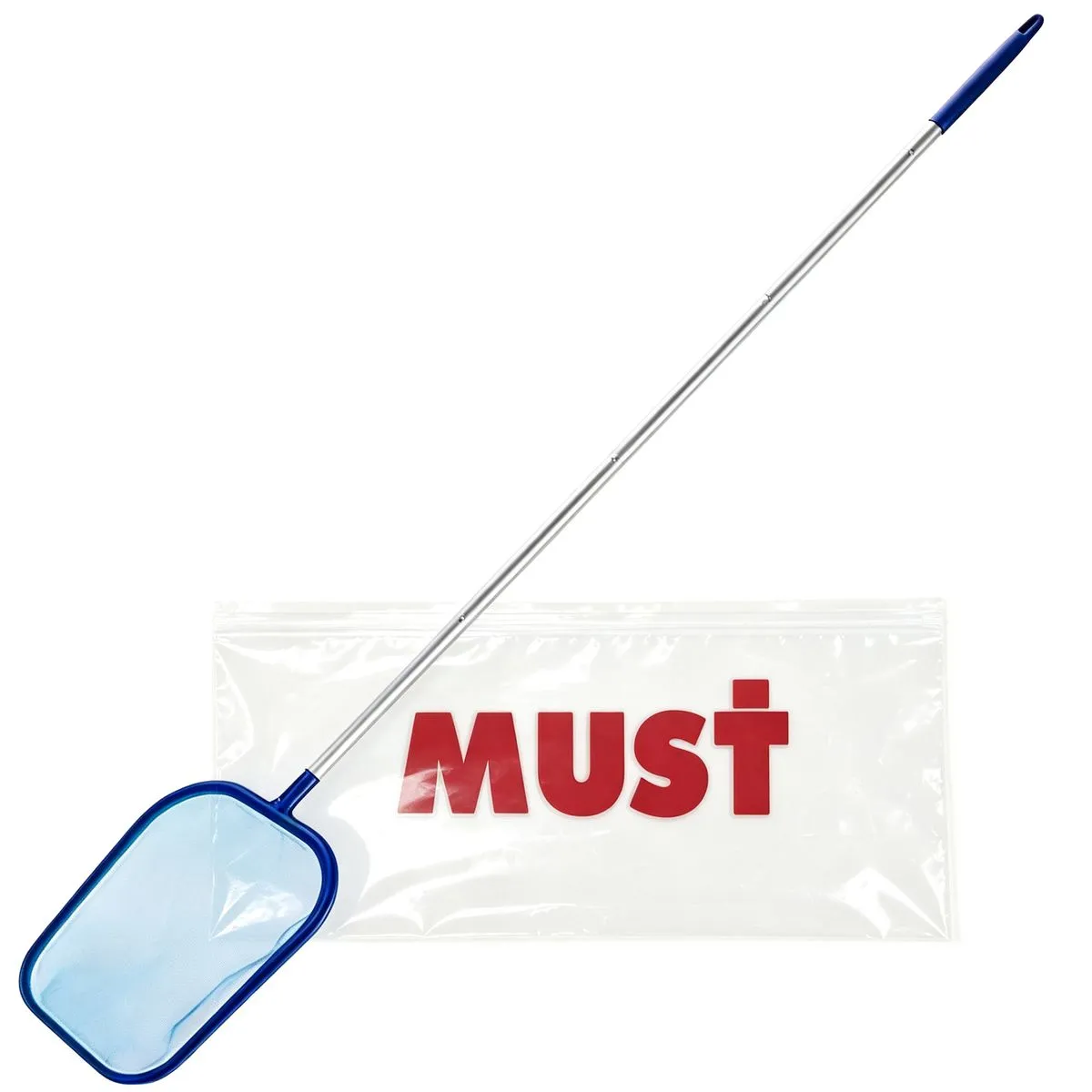 MUST Swimming Pool Tool Skimmer Cleaning Net Rubbish Cleaning Leaf Rake