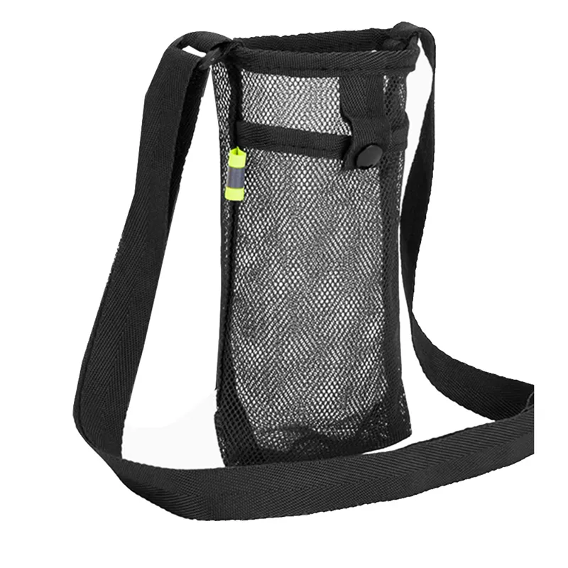 Outdoor Sport Water Cup Cover Mobile Phone Bag Black