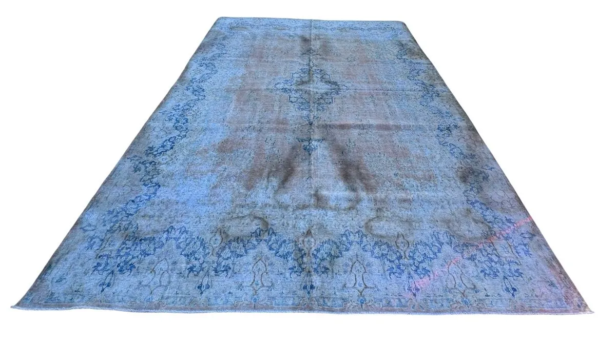 Handmade Faded Vintage Carpet Rug 431 x 303cm