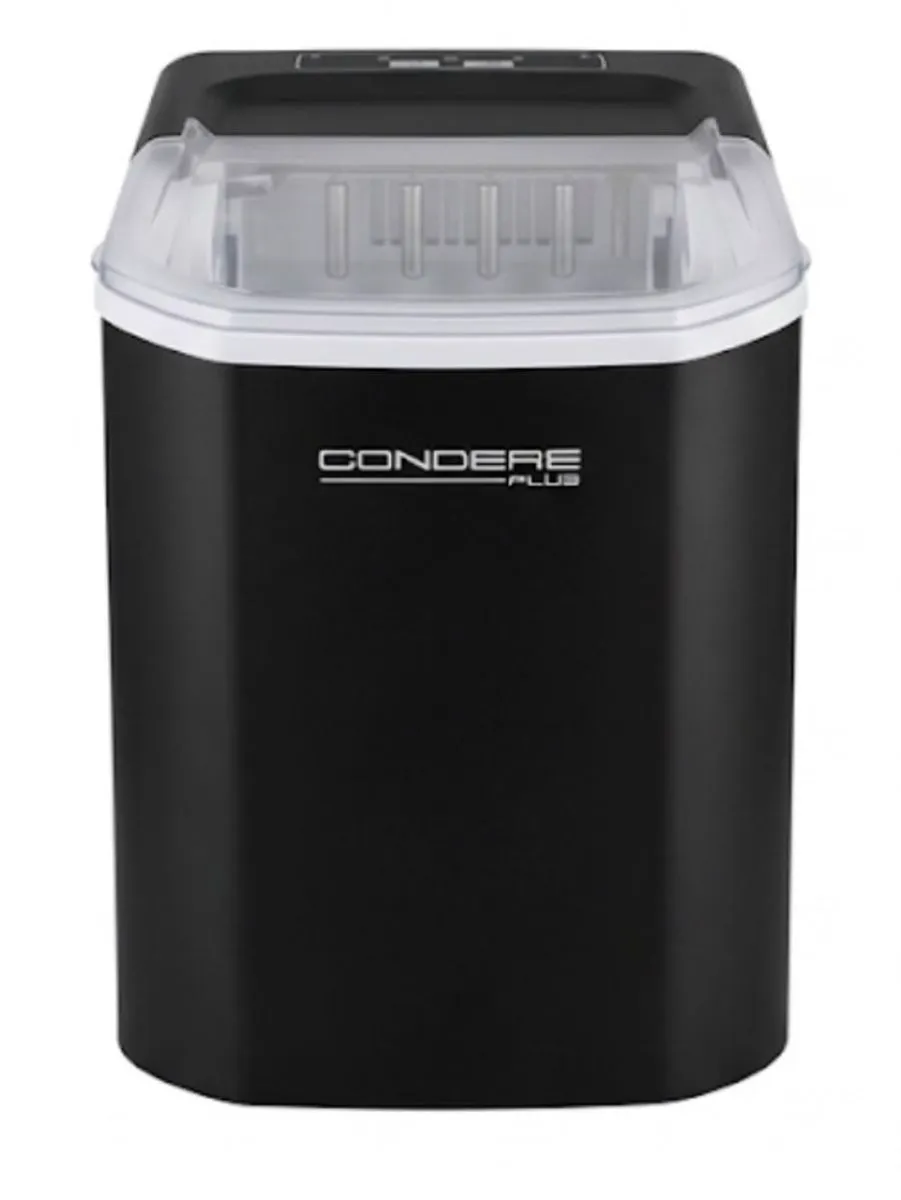 Black Automatic Ice Maker