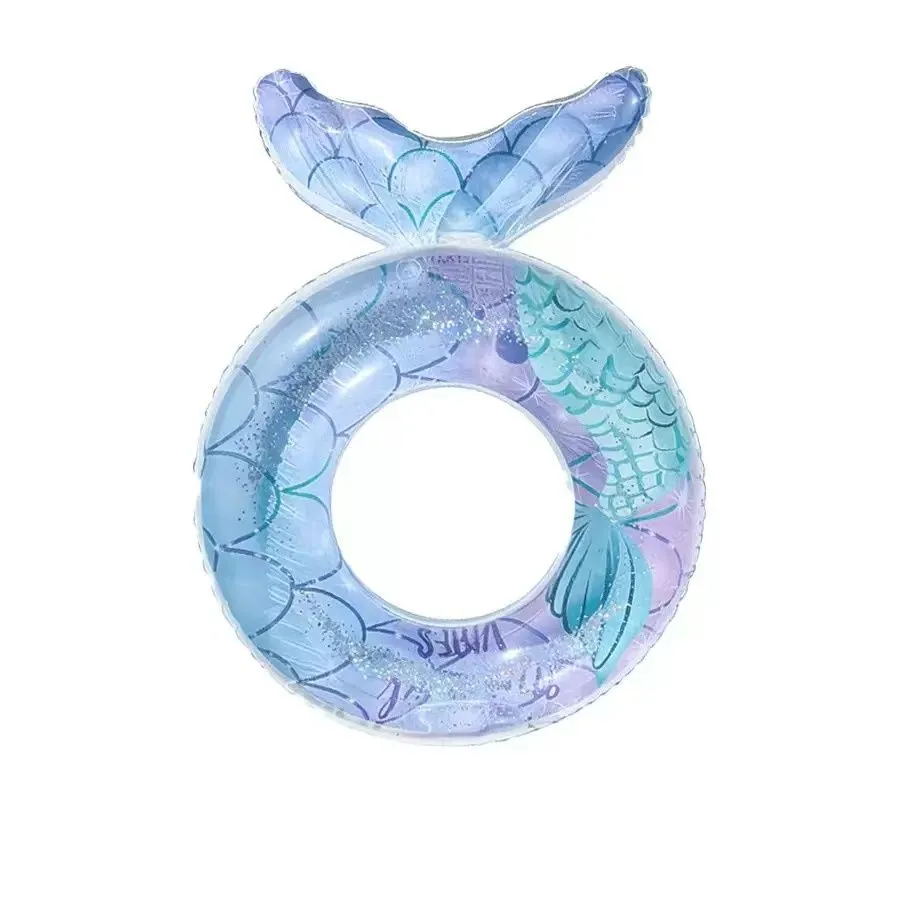 90mm Mermaid Swimming Ring, Suitable for Adults and Children.