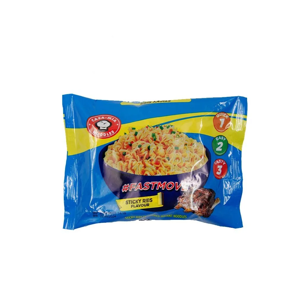 Fastmove 2-Minute Noodles Sticky Rib 40x70g Packs