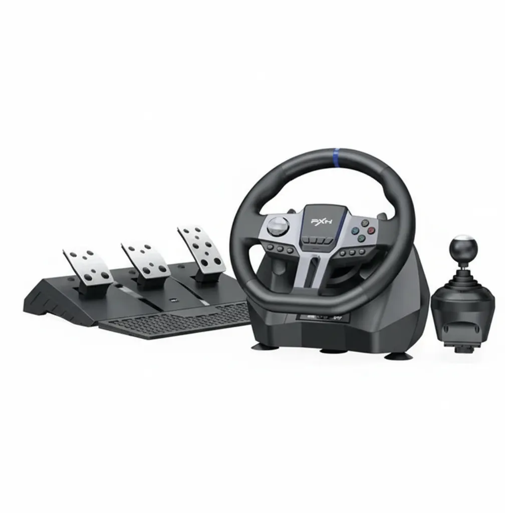Affordable PXN V9 Gen 2 Racing Wheel: 270 /900 Rotation & Shifter