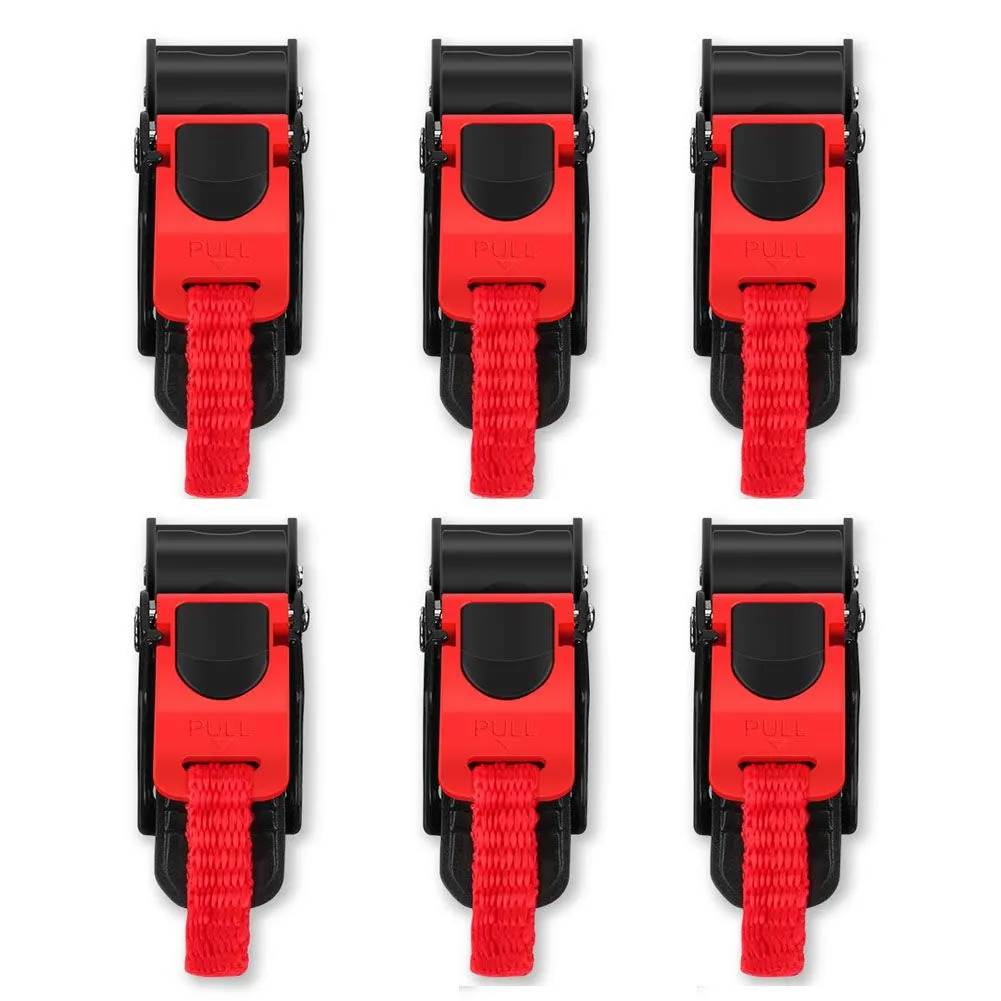 6Pcs Quick Release Helmet Buckle for Motorcycle Bike Skate Helmet