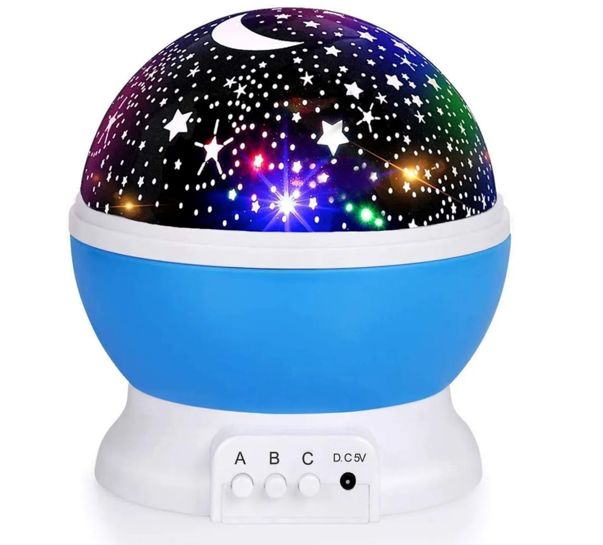 MDL - Night Light for Kids, Fortally Kids Night Light, Star Night Light - Blue