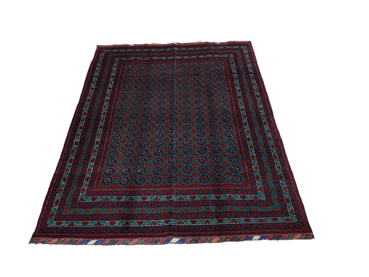 Afghan Khoja Roshnai Carpet - 194 x 152cm