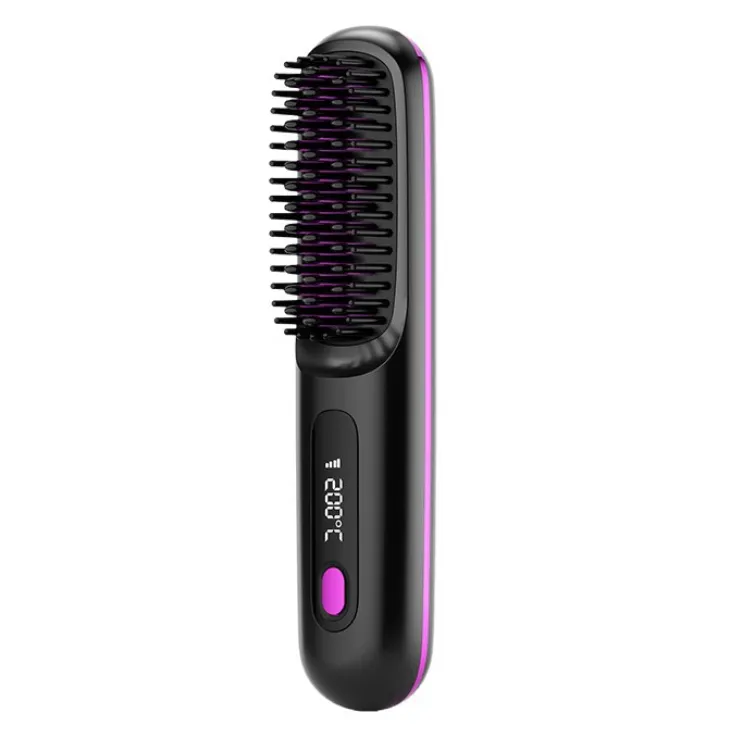 Portable Mini Hair Straighteners for Women, Rechargeable Cordless Travel