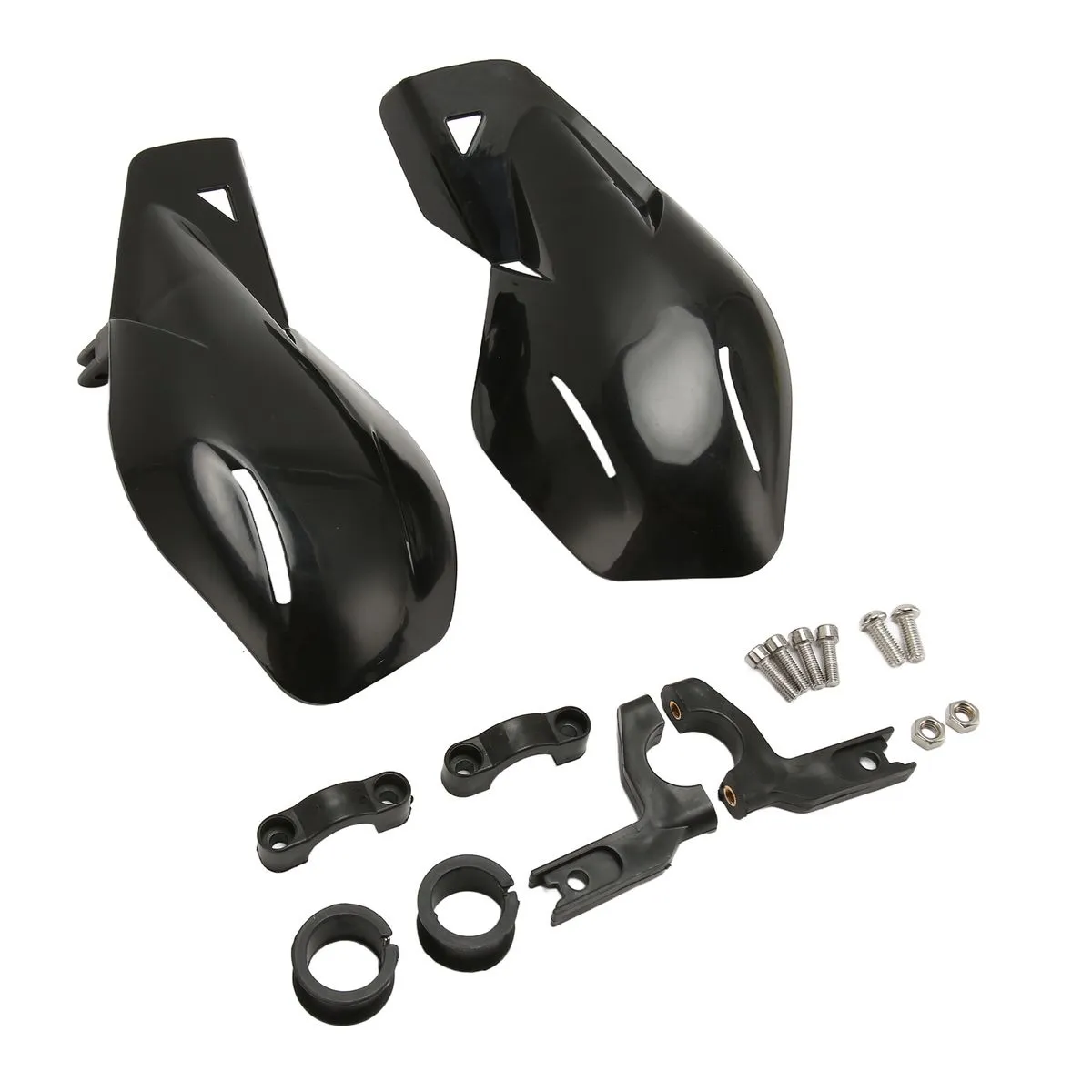 Motorcycle Handguards Off Road Motocross Windproof Shatterproof Black