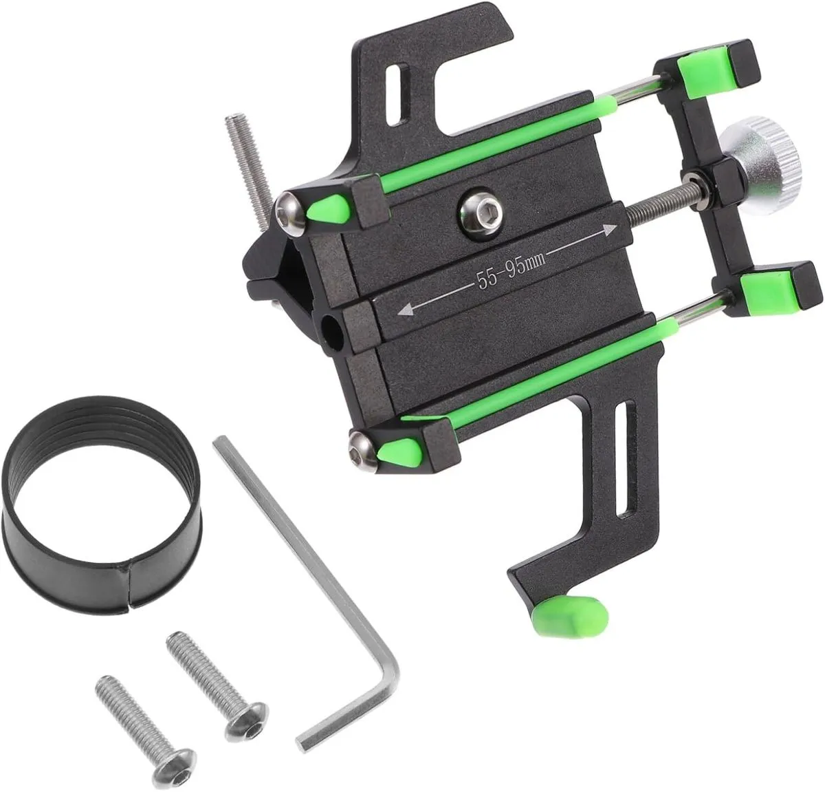 Aluminium Alloy Bike Mobile Phone Holder Cycling Navigation Bracket Handle