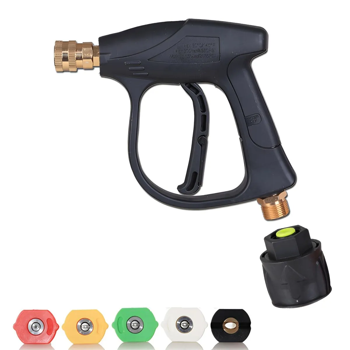 High Pressure Car Wash Water Gun Compatible with 5 Nozzles Karcher Adapter