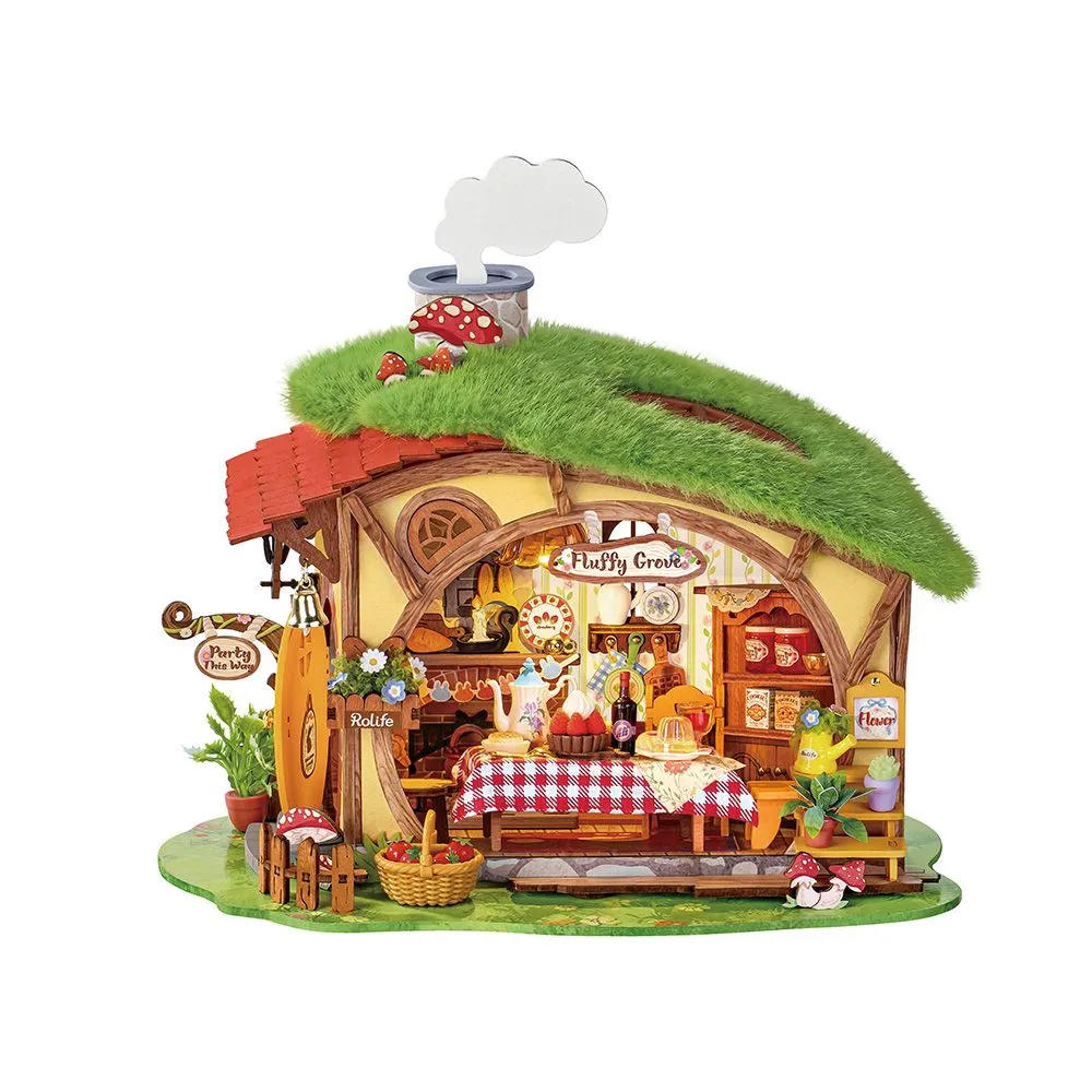 Rolife by Robotime Fluffy Grove DIY Miniature House